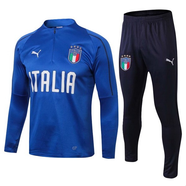 Chandal Del Italia 2018 Azul Claro